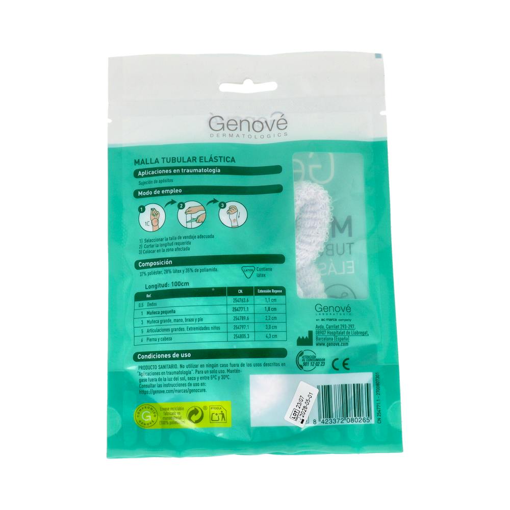 Genocure Venda Tubular de Malla Nº1 Muñeca Pequeña