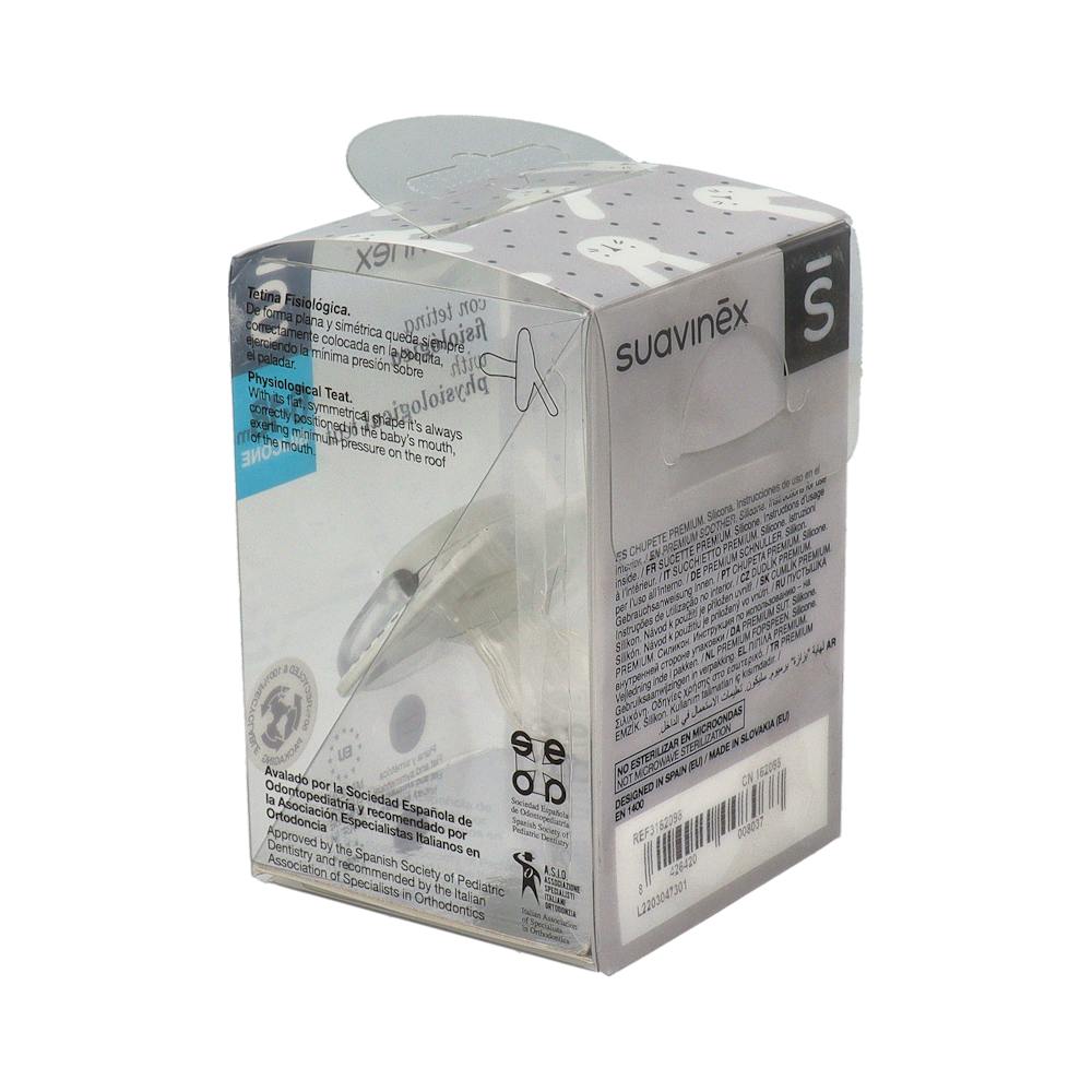 Suavinex Chupete Silicona Premium Fisiológico 3-6 Meses