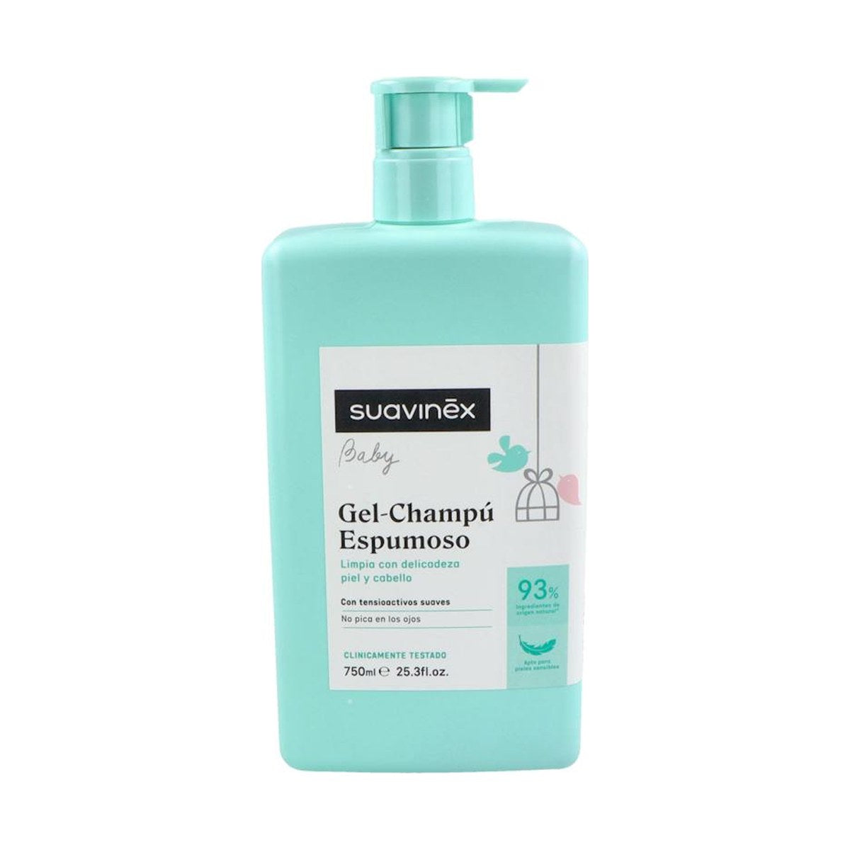 Suavinex Pediatric Gel Champú Espumoso Bebé 750 ml