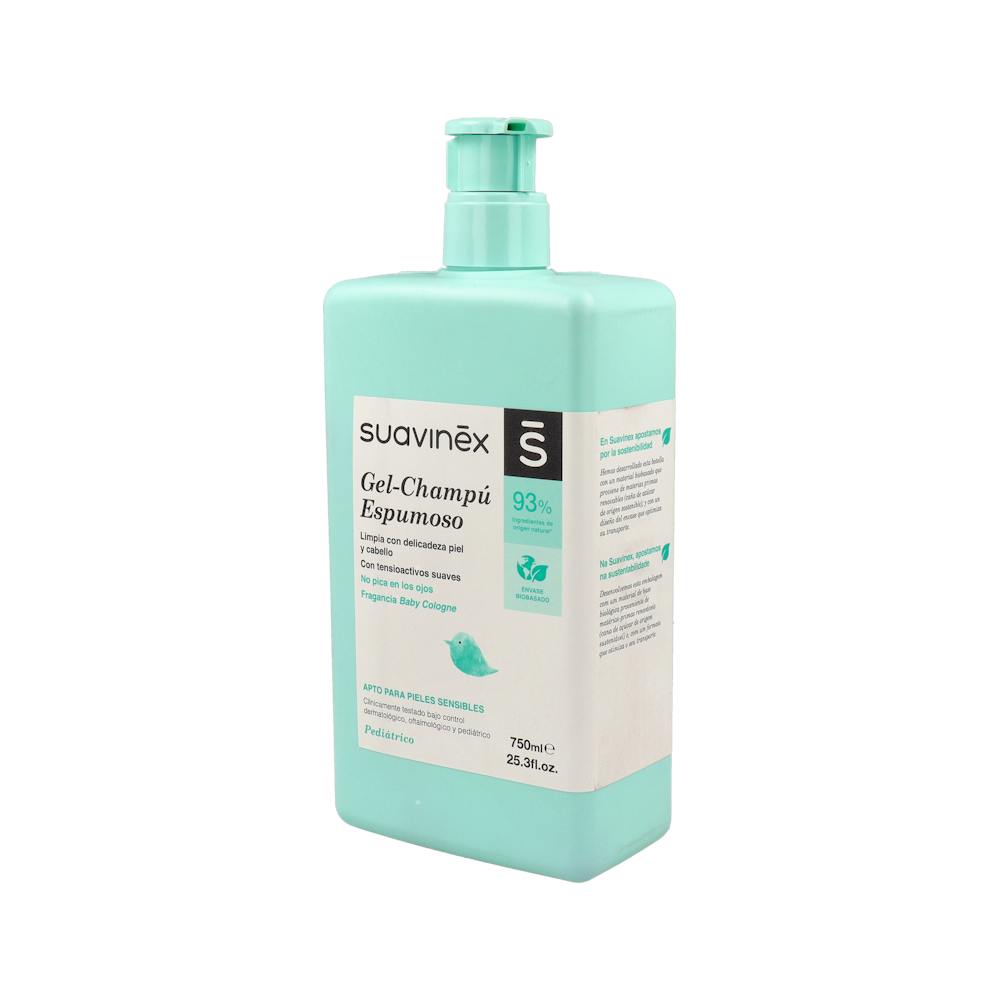 Suavinex Pediatric Gel Champú Espumoso Bebé 750 ml