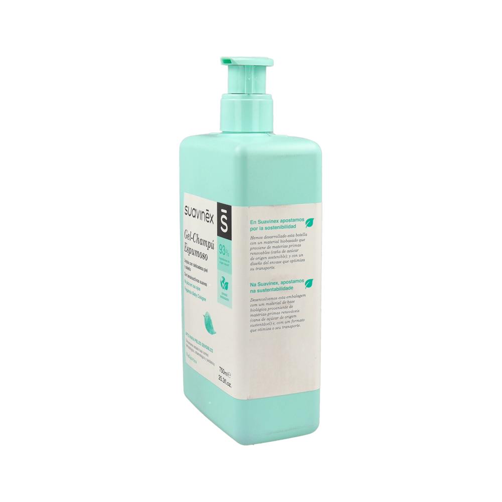 Suavinex Pediatric Gel Champú Espumoso Bebé 750 ml