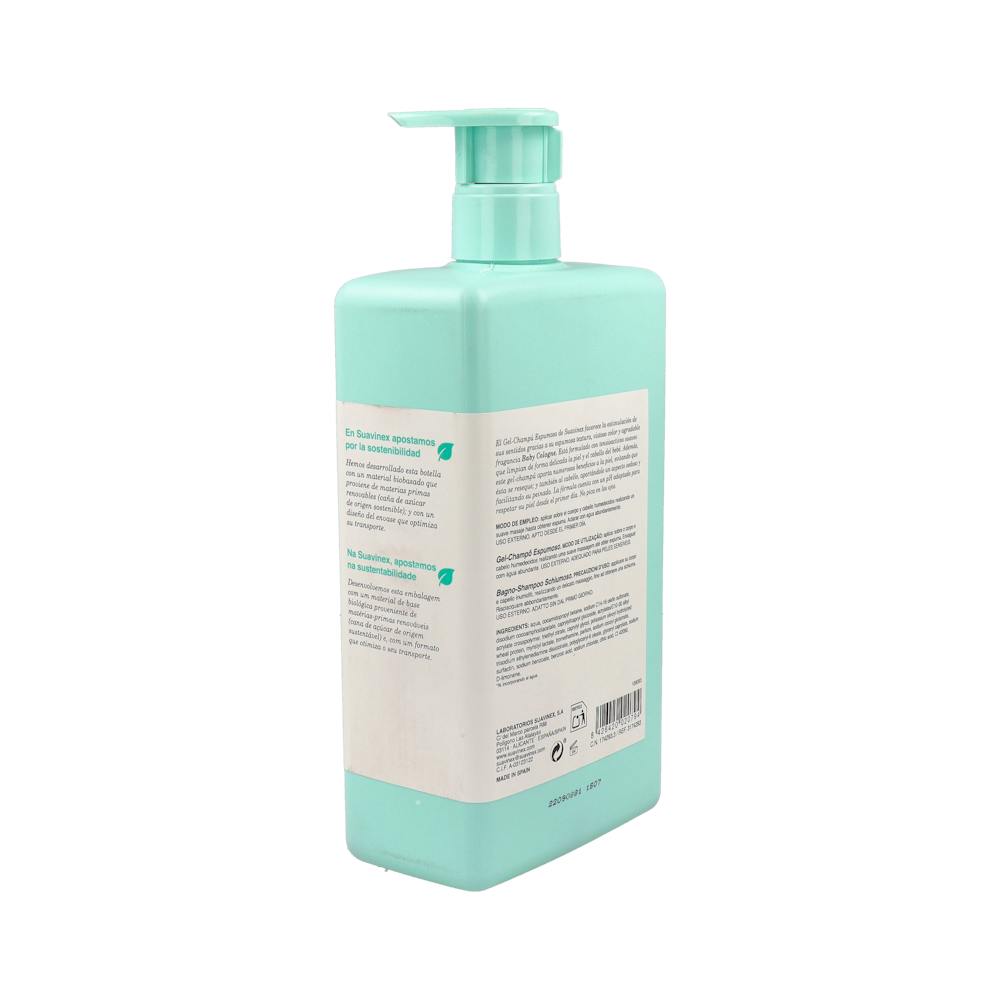 Suavinex Pediatric Gel Champú Espumoso Bebé 750 ml