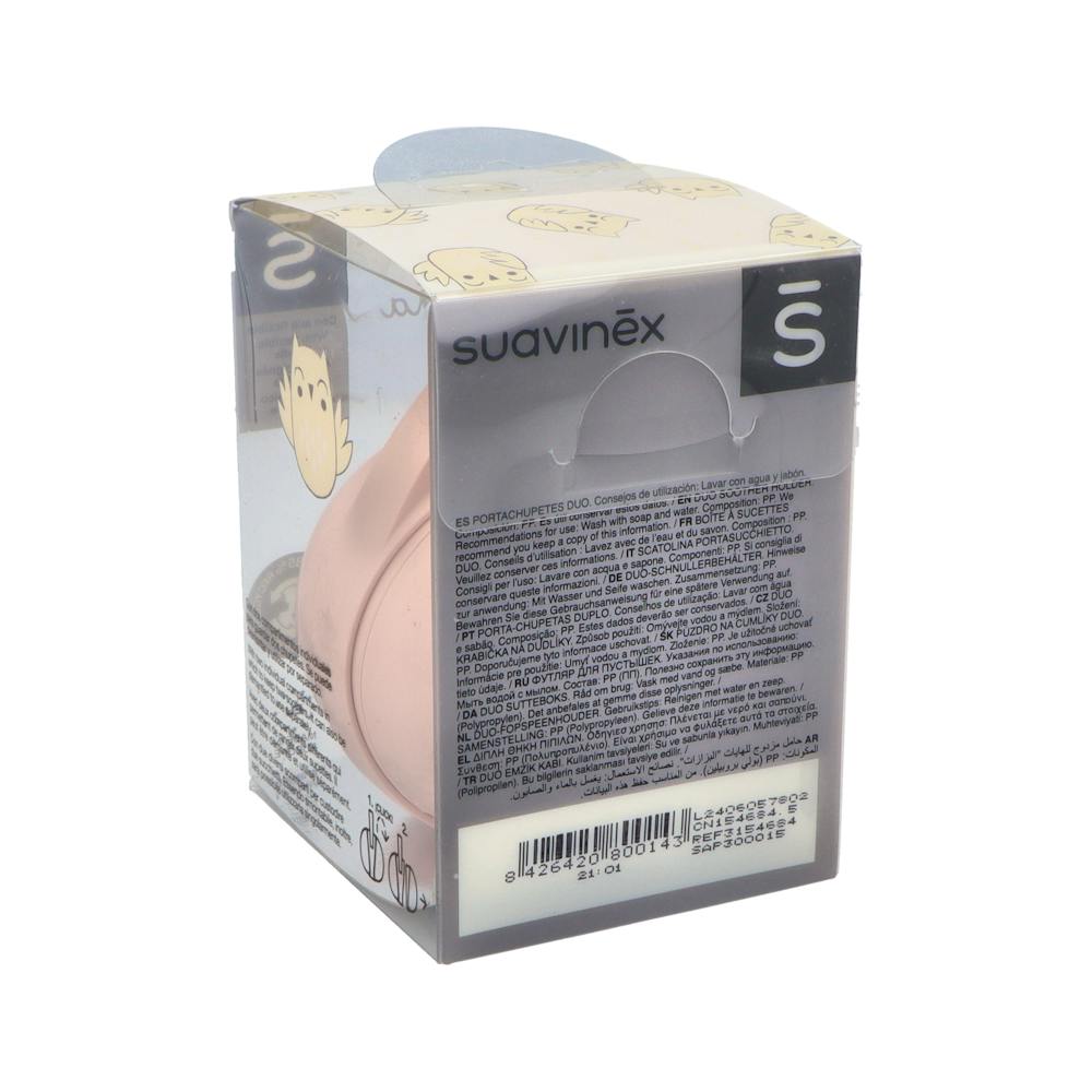 Suavinex Portachupete Dúo 2 Unidades