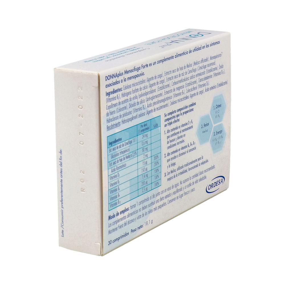 DonnaPlus Menocífuga Forte 30 Comprimidos