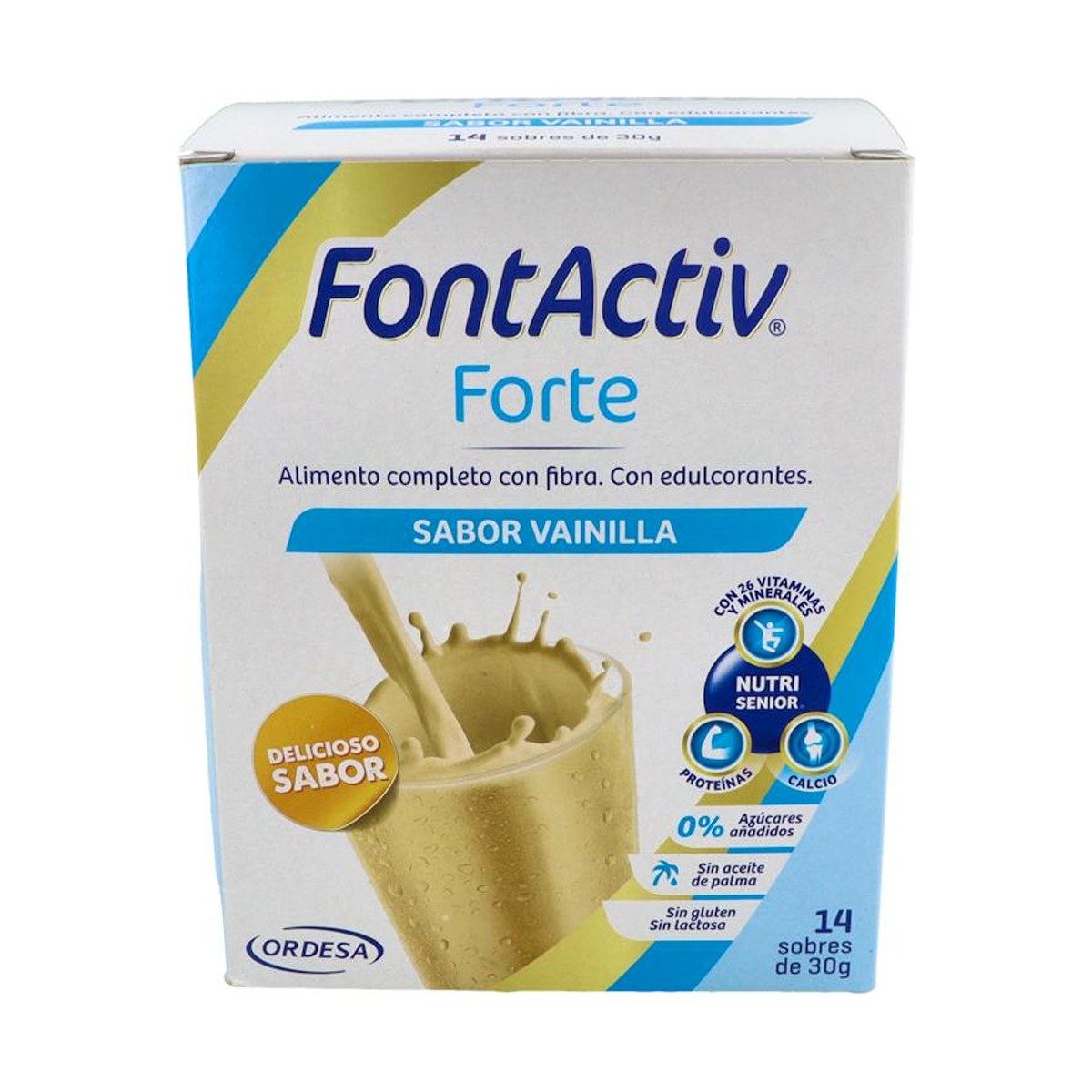 Fontactiv Forte Suplemento Nutricional Vainilla 14 Sobres 30 g