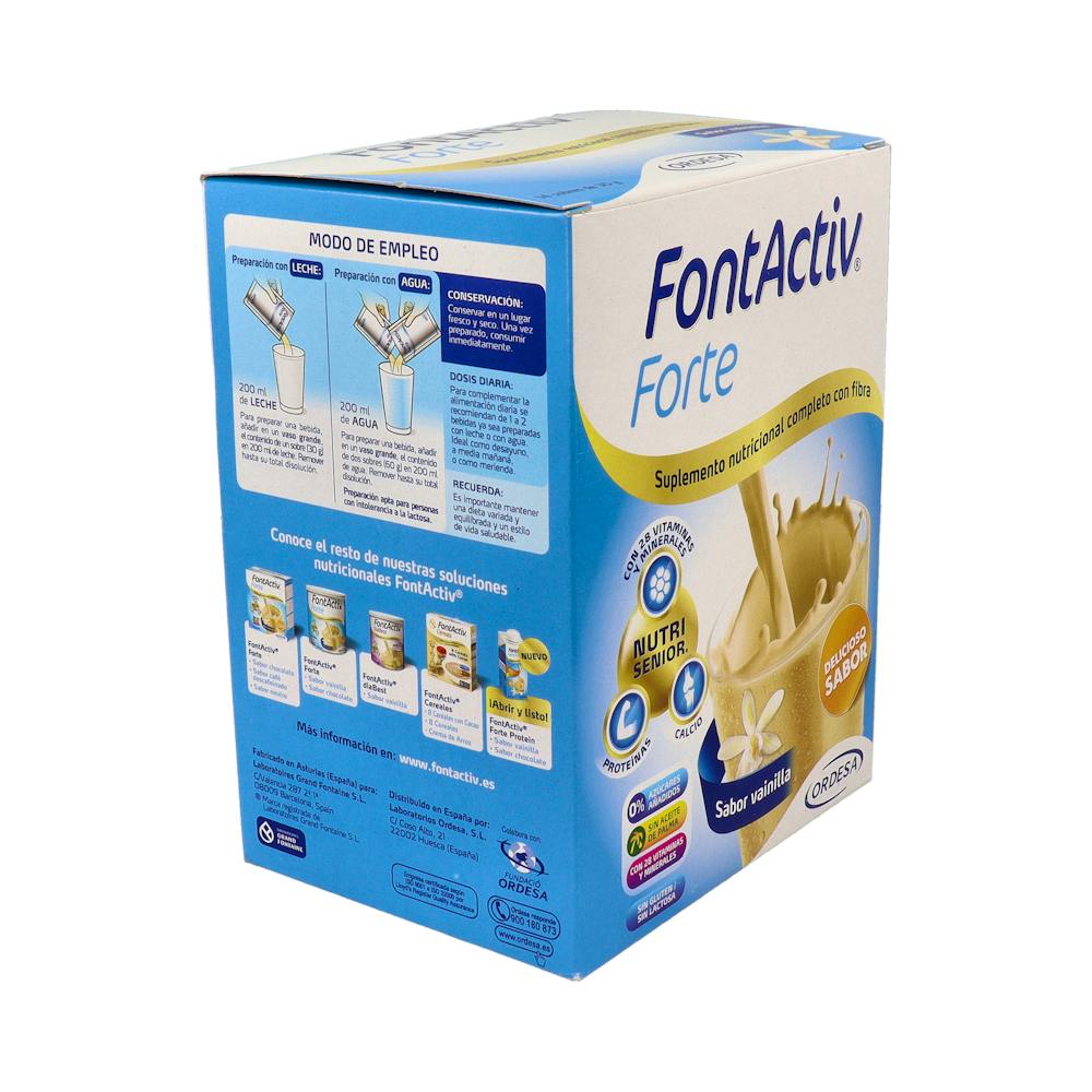 Fontactiv Forte Suplemento Nutricional Vainilla 14 Sobres 30 g
