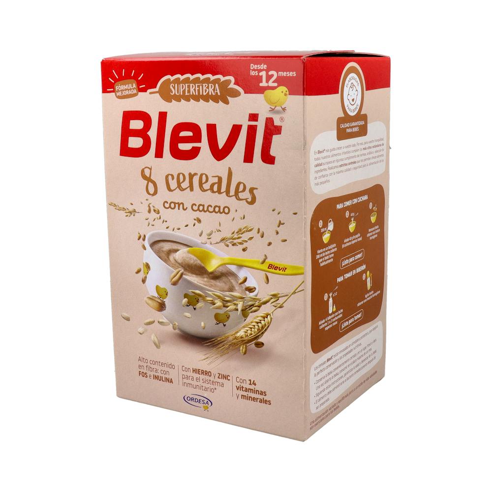 Blevit Superfibra 8 Cereales y Cacao Papilla 500 g
