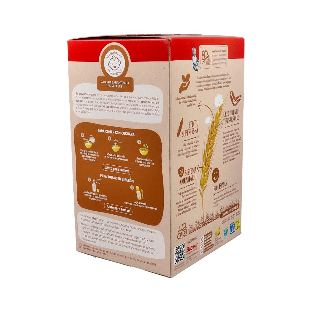 Blevit Superfibra 8 Cereales y Cacao Papilla 500 g