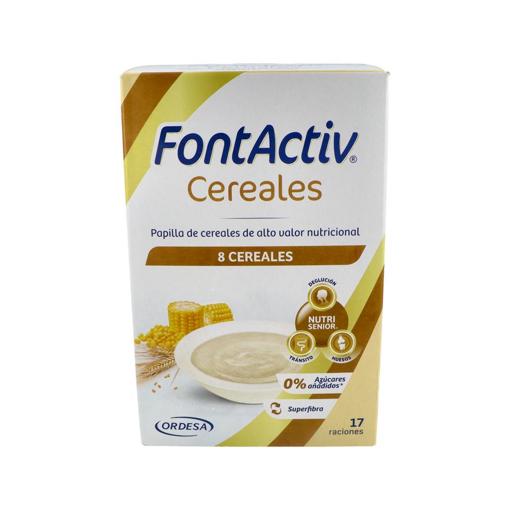 Fontactiv 8 Cereales Papilla Adultos 500 g