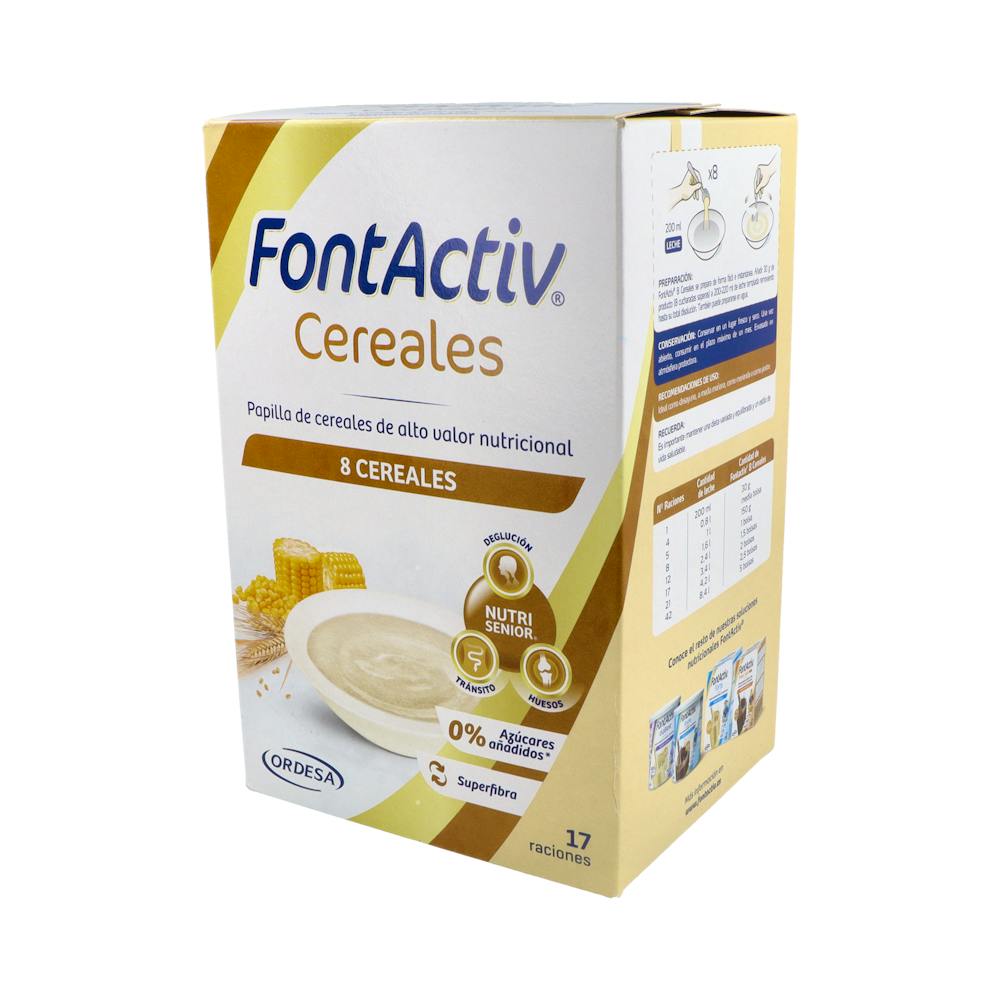Fontactiv 8 Cereales Papilla Adultos 500 g