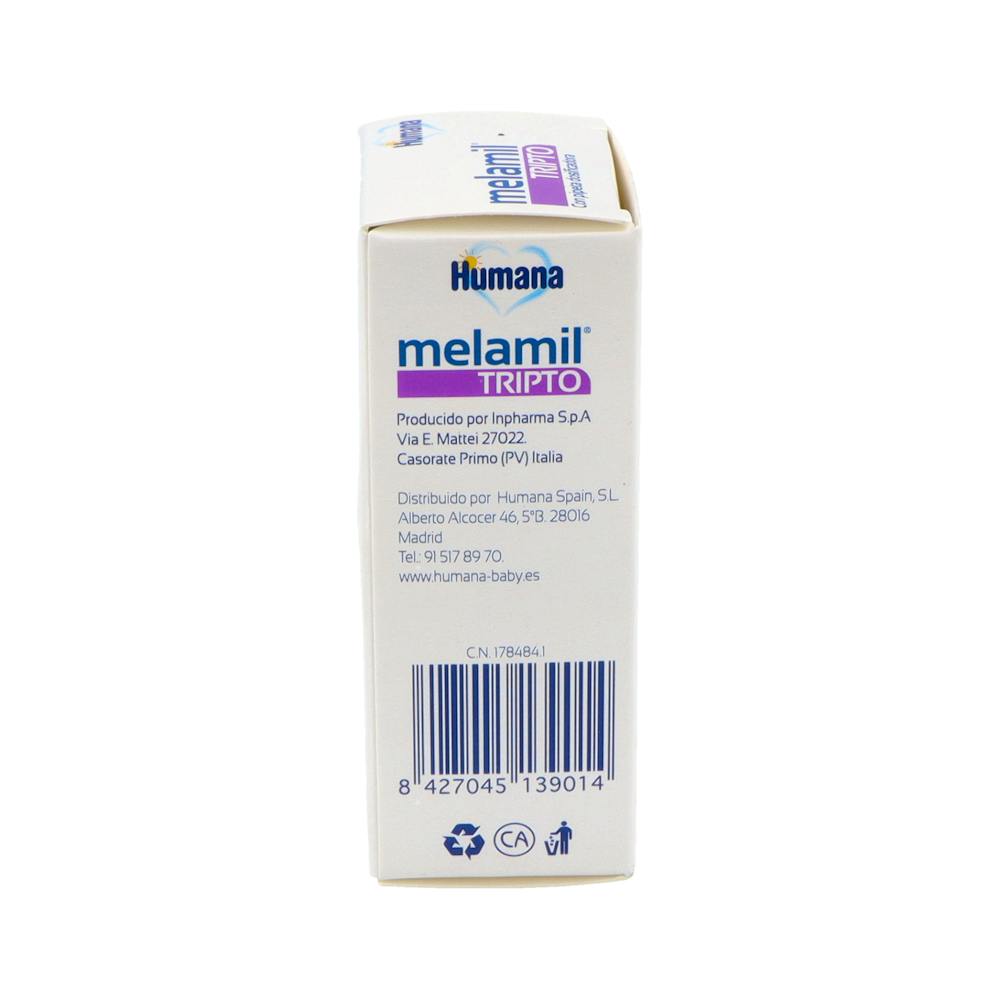 Melamil Tripto Melatonina y Triptófano Gotas 30 ml