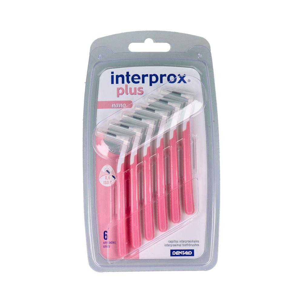 Interprox Plus Nano Cepillo Interdental 6 Unidades