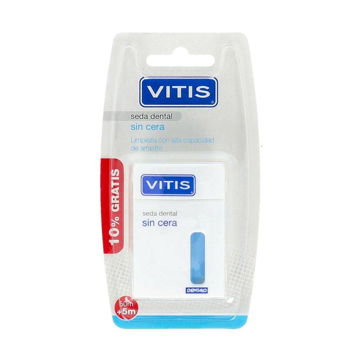 Vitis Seda Dental sin Cera 50 m