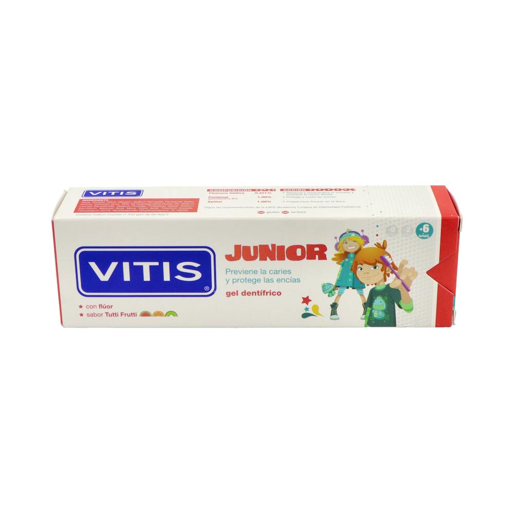 Vitis Junior Gel Dentífrico Tutti Frutti 75 ml