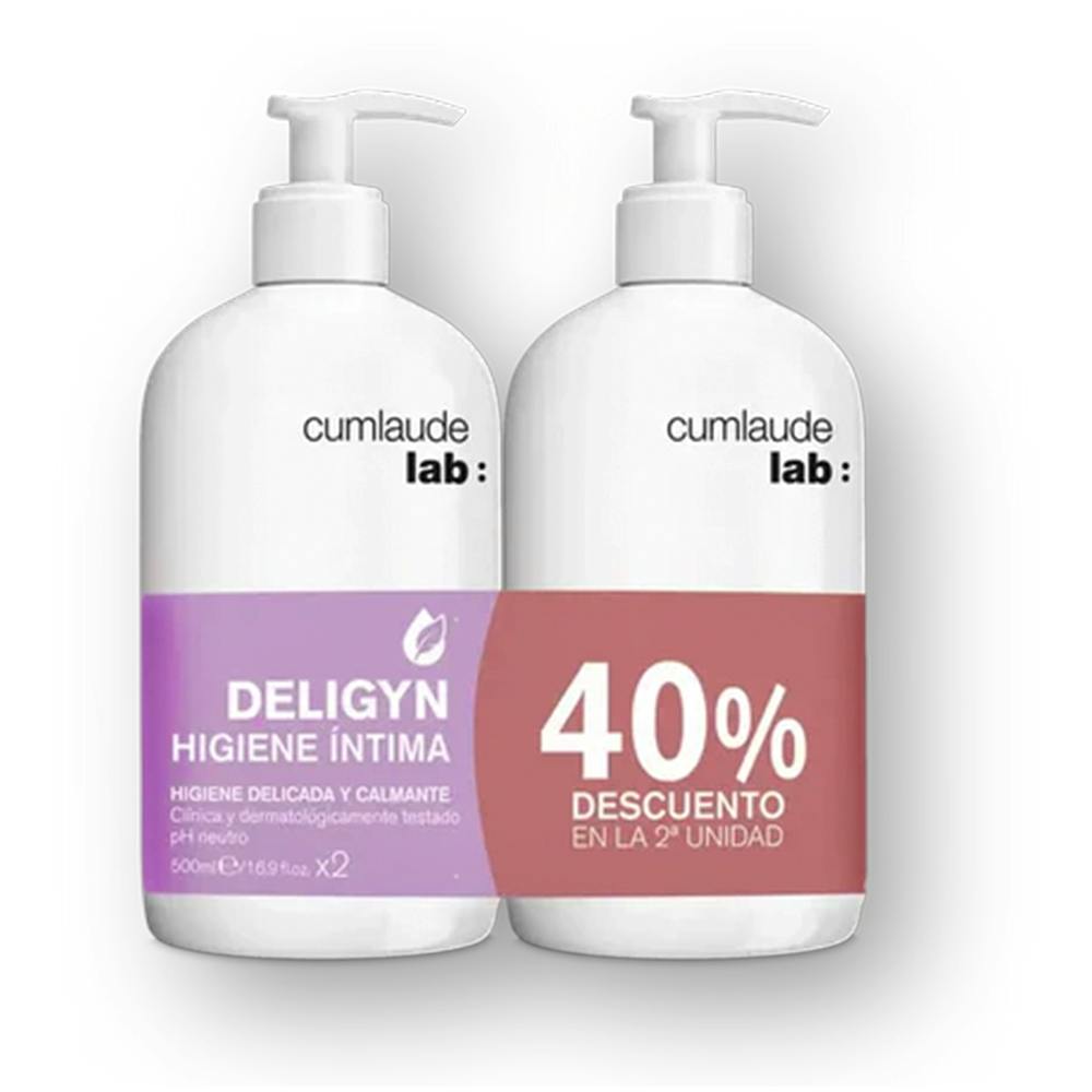 Deligyn Gel Higiene Íntima Duplo 500 ml