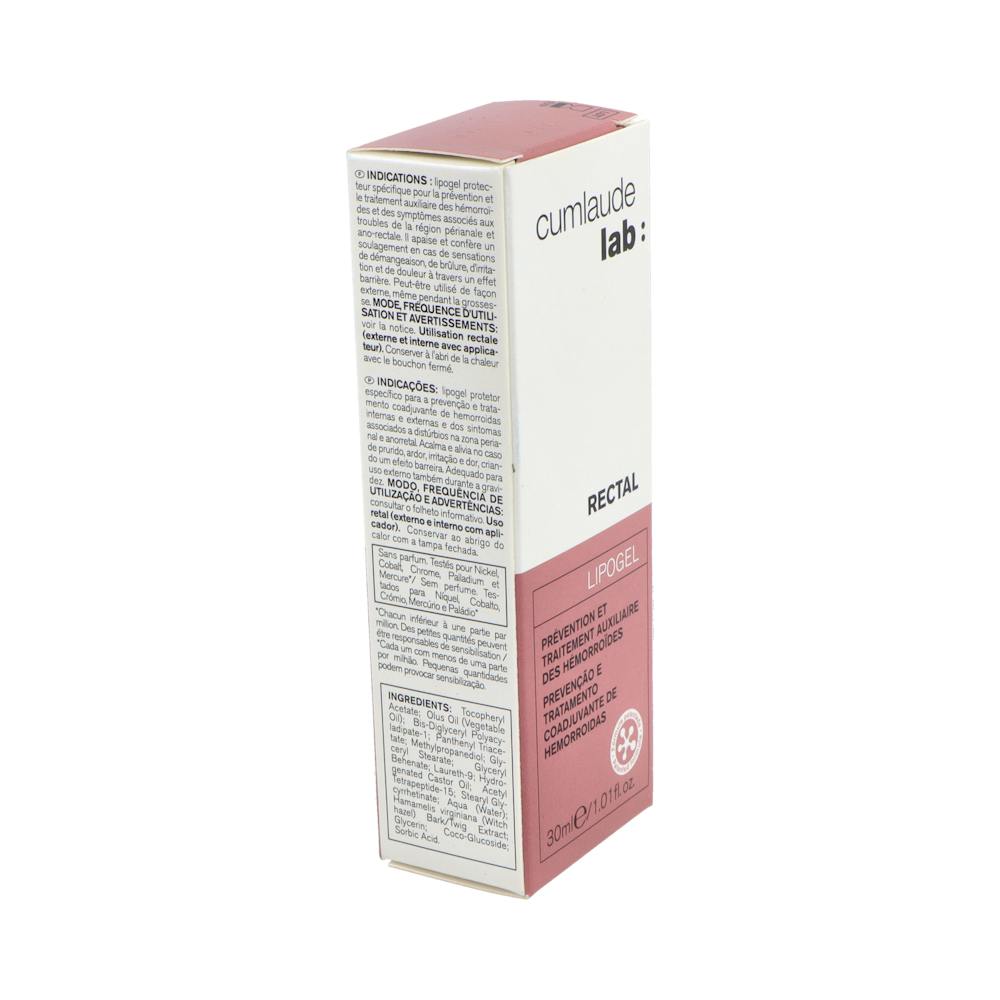 Cumlaude Lab Rectal Lipogel 30 ml