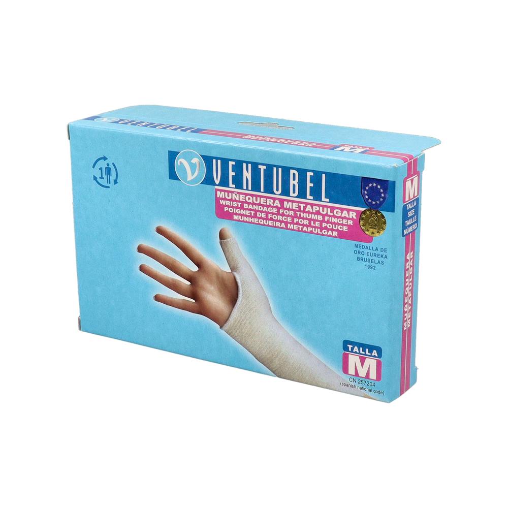 Ventubel Muñequera Metapulgar Talla Mediana