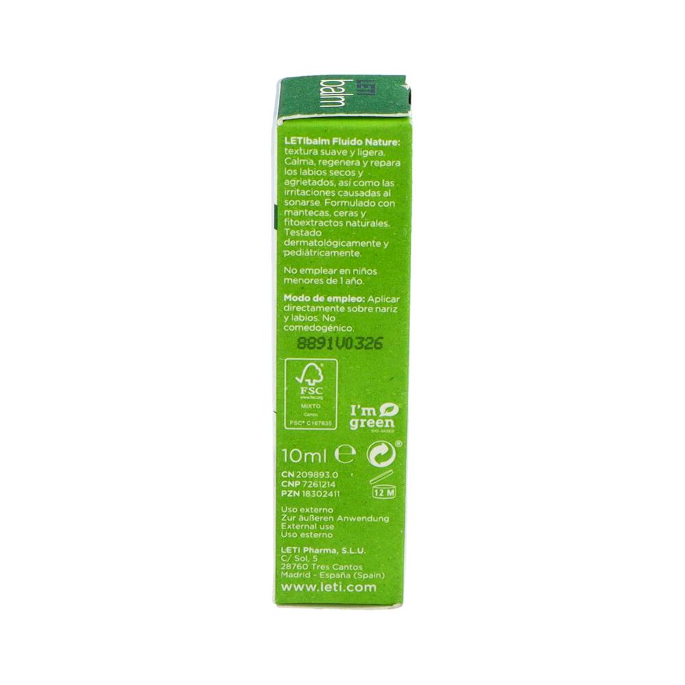 Letibalm Fluido Nature Nariz y Labios 10 ml