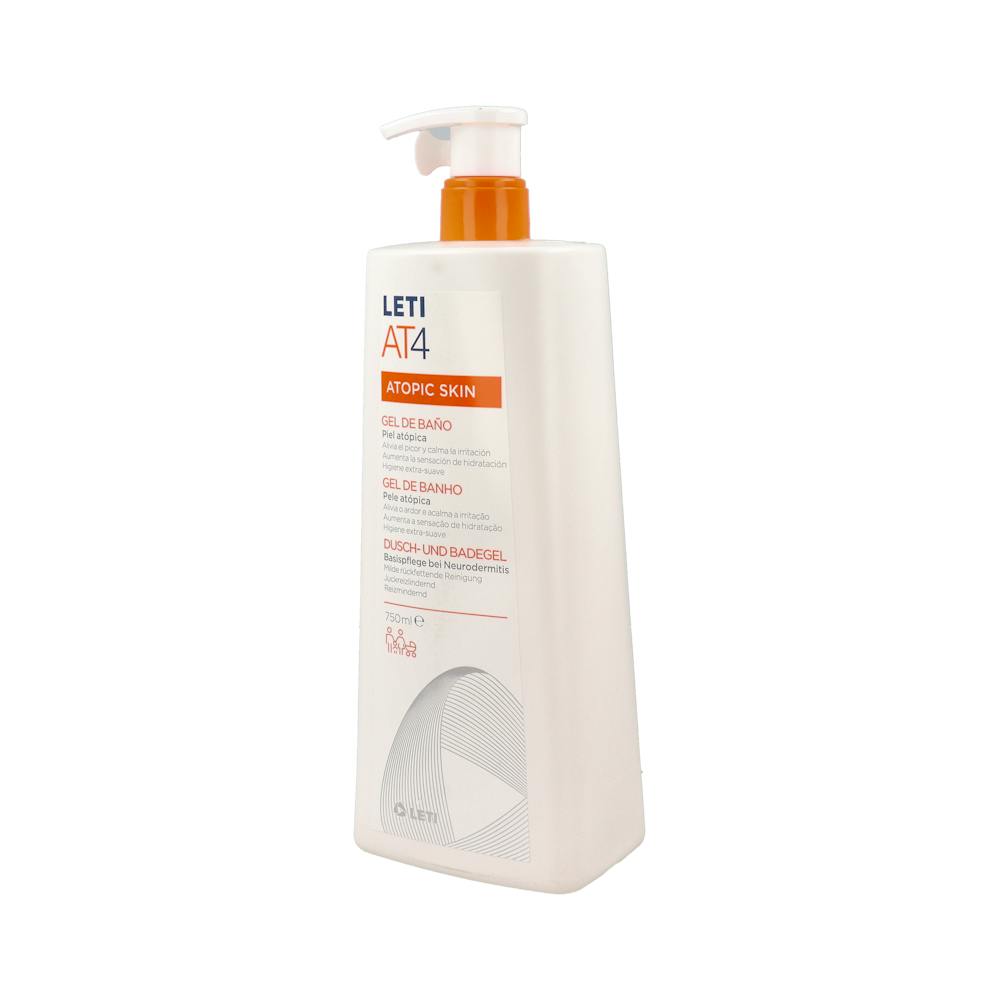 Leti AT4 Gel de Baño Piel Atópica 750 ml