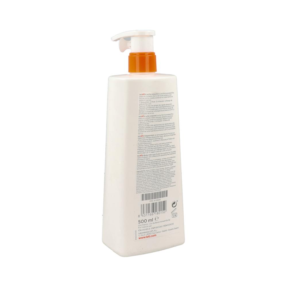 Leti AT4 Leche Corporal 500 ml