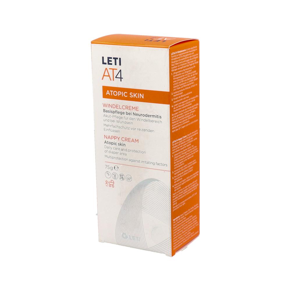 Leti AT4 Pasta al Agua Cambio de Pañal 75 g
