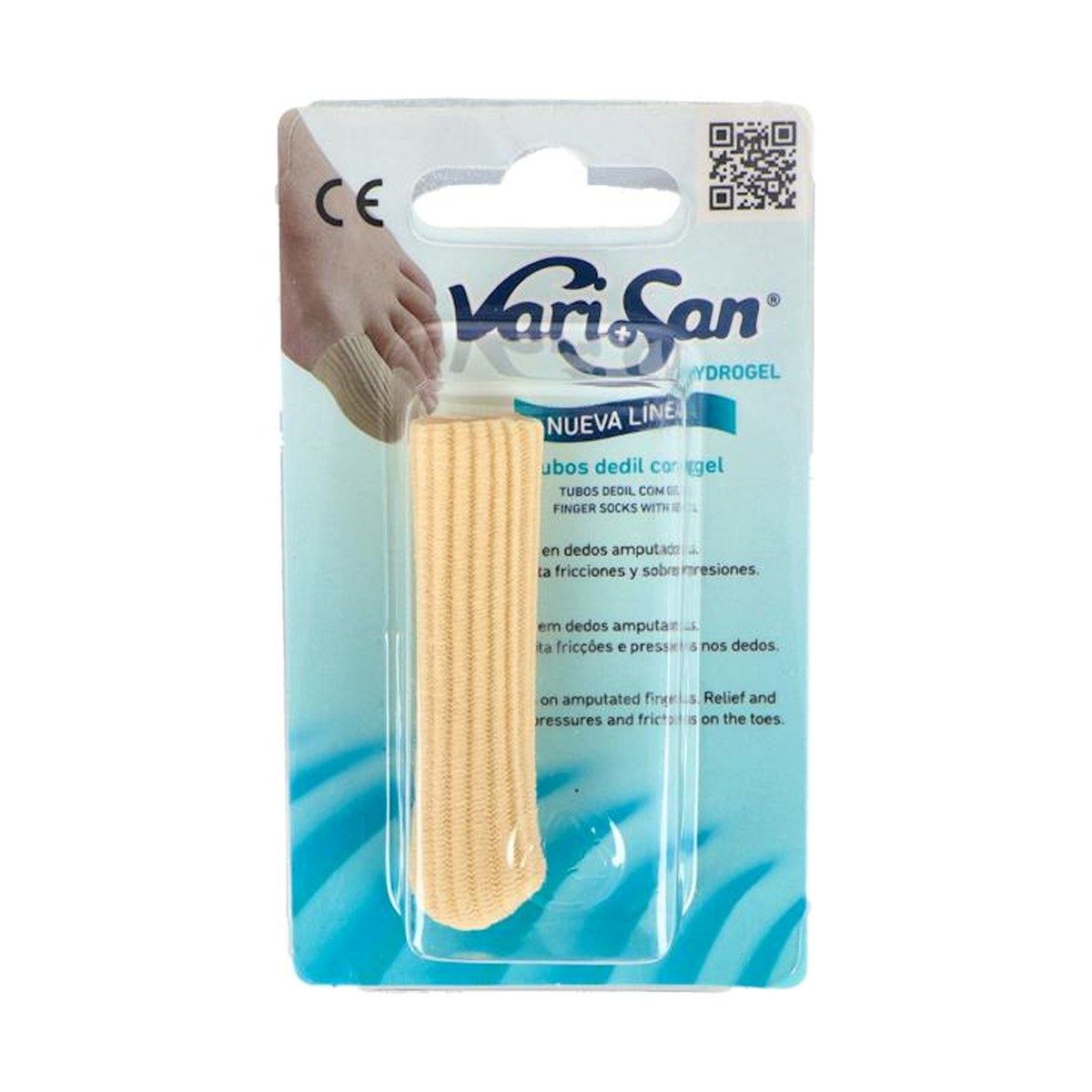 Varisan Dedil Tubo Elástico con Gel Talla Pequeña