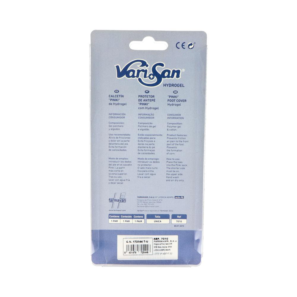 Varisan Pinky Calcetín Siligel Protector Metatarso