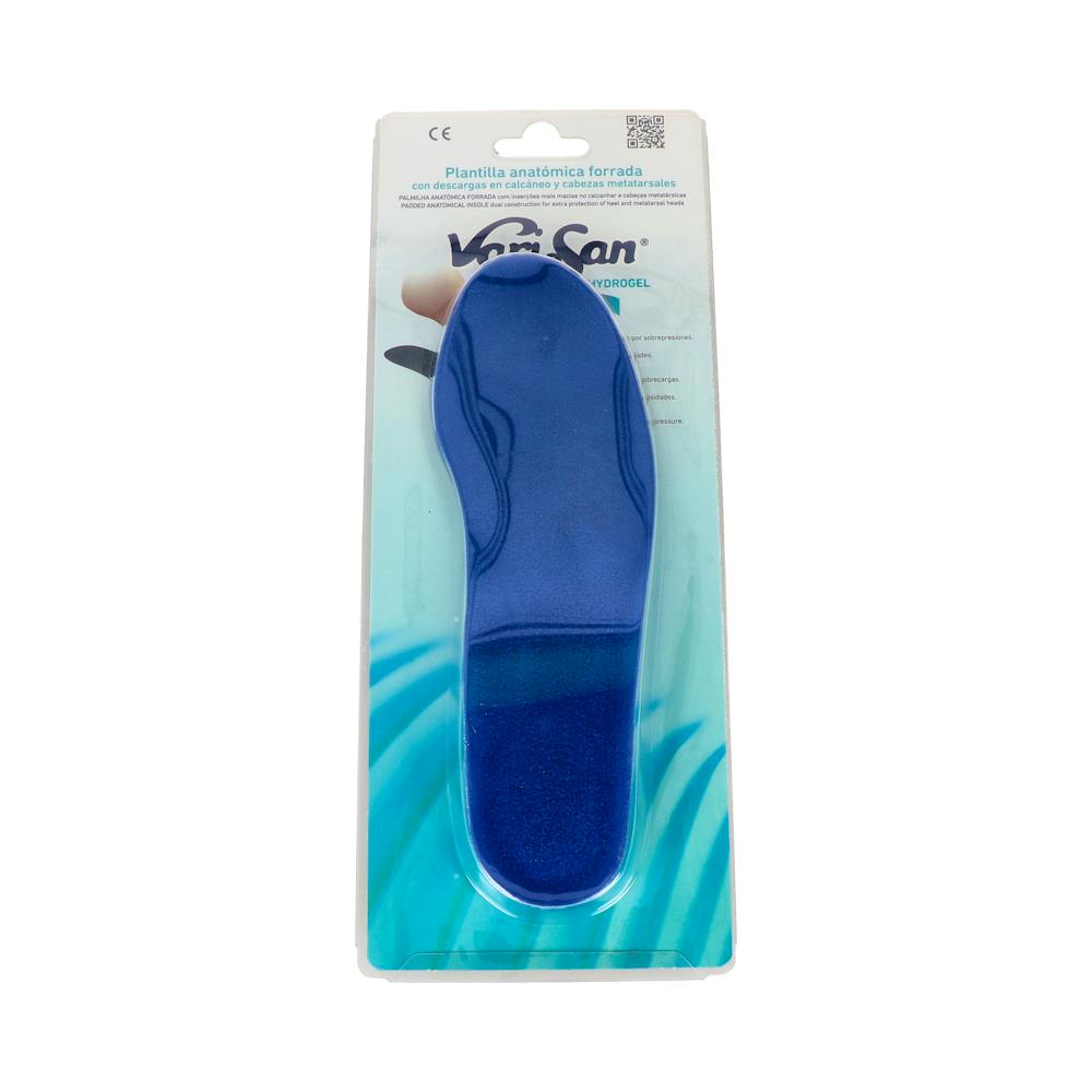 Varisan Plantillas Hydrogel Anatómicas Forradas Talla 37/38
