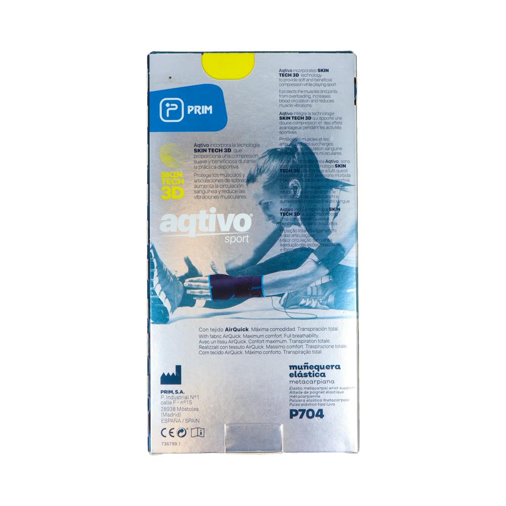 Prim Aqtivo Sport Muñequera Metacarpiana Elástica Talla S