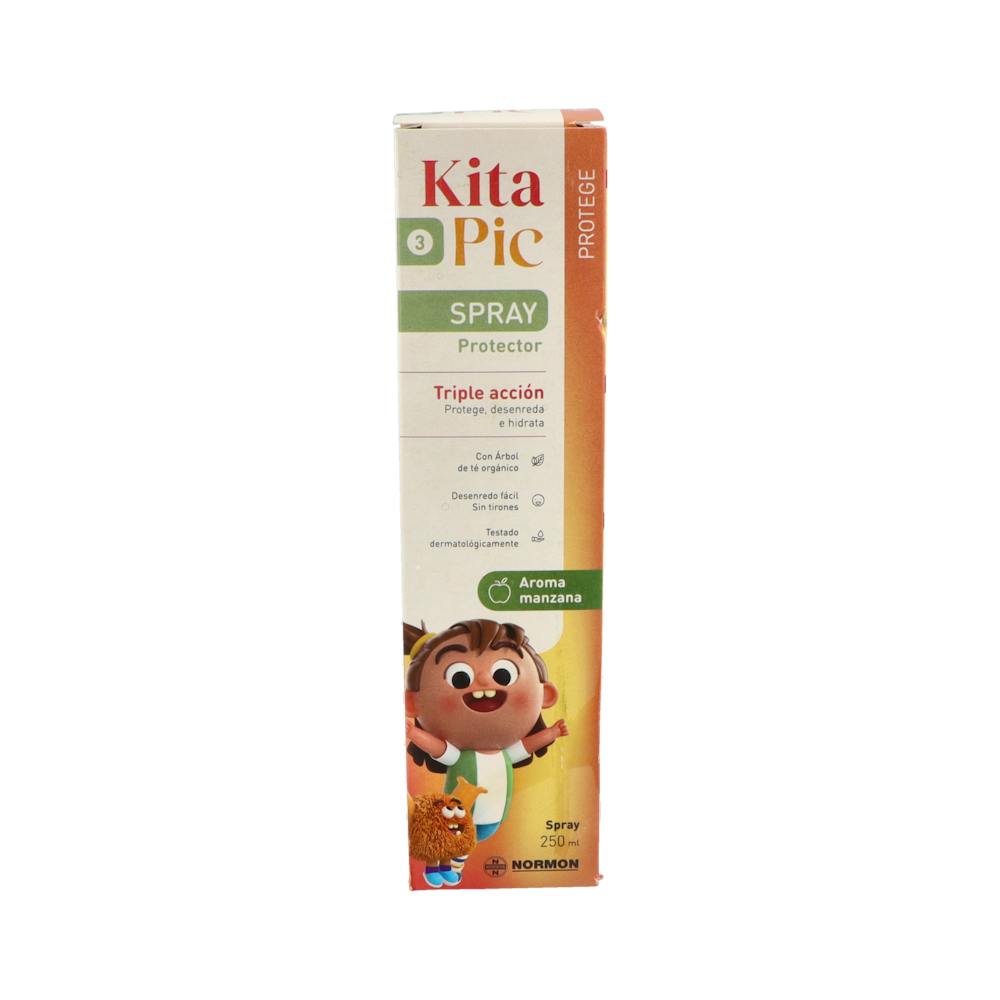 Kitapic Spray Repelente Piojos Aroma Manzana 250 ml