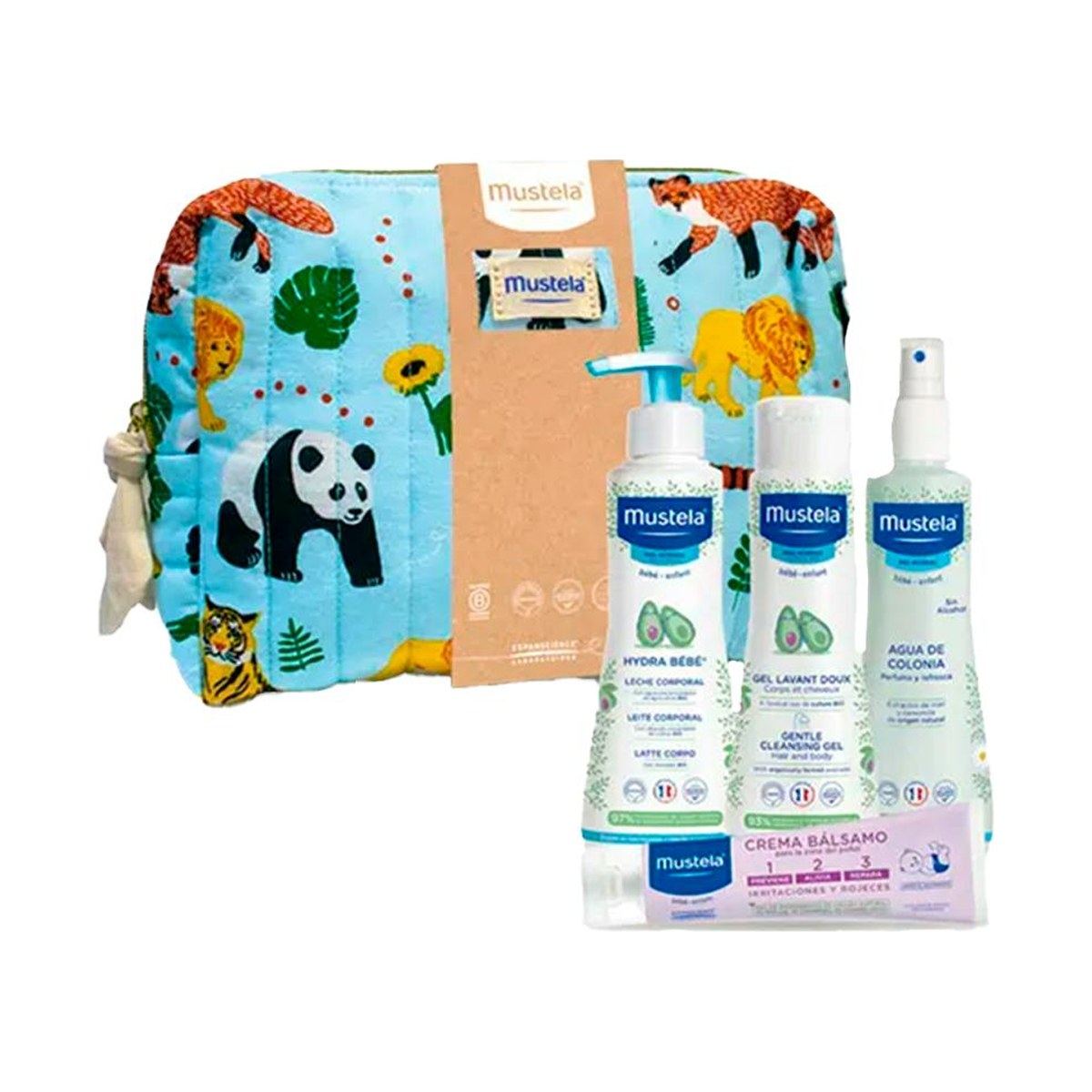 Mustela Neceser Jungla Recién Nacido con Productos Esenciales