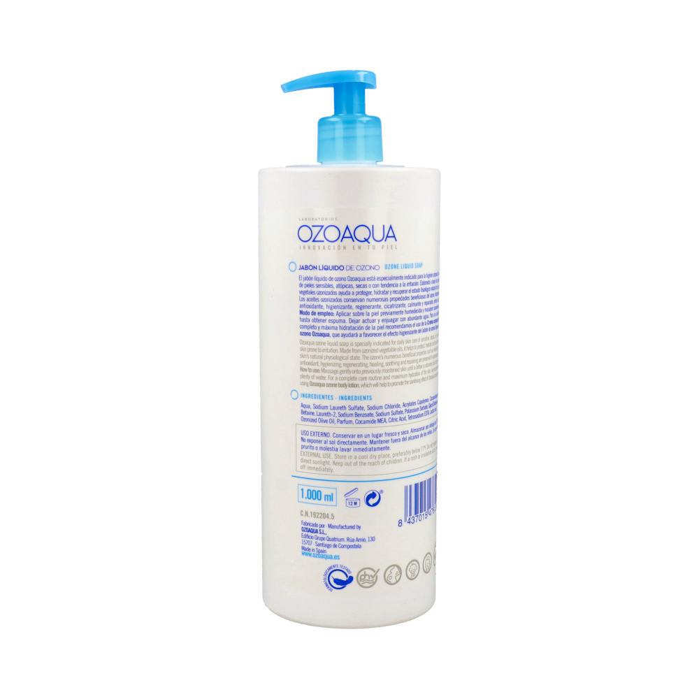 Ozoaqua Jabón Líquido de Ozono 1000 ml