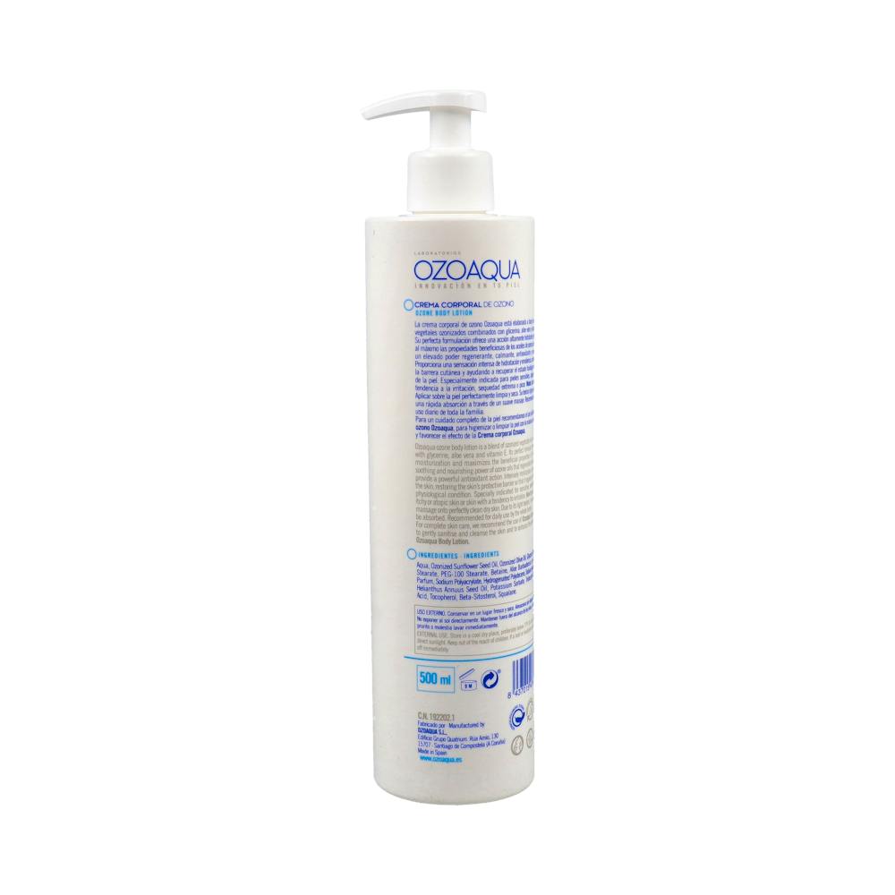 Ozoaqua Crema Corporal de Aceite Ozonizado 500 ml