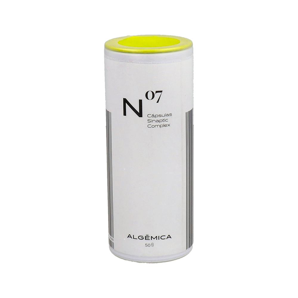 Algèmica N07 Gut Brain Axis 50 Cápsulas con 5-HTP, Magnesio y Probióticos