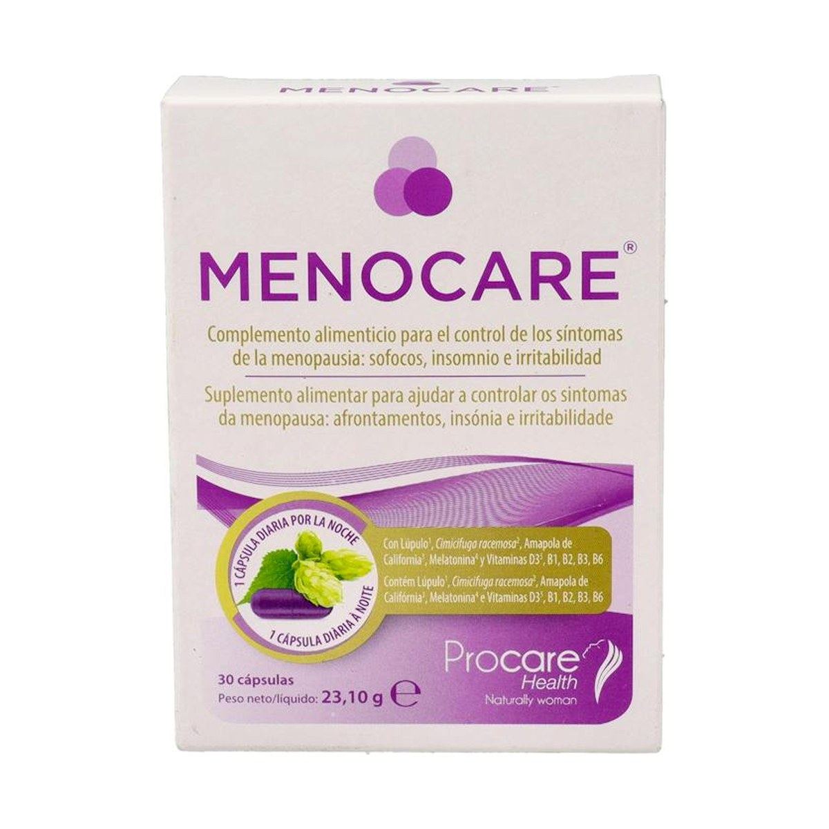 Menocare Menopausia 30 Cápsulas