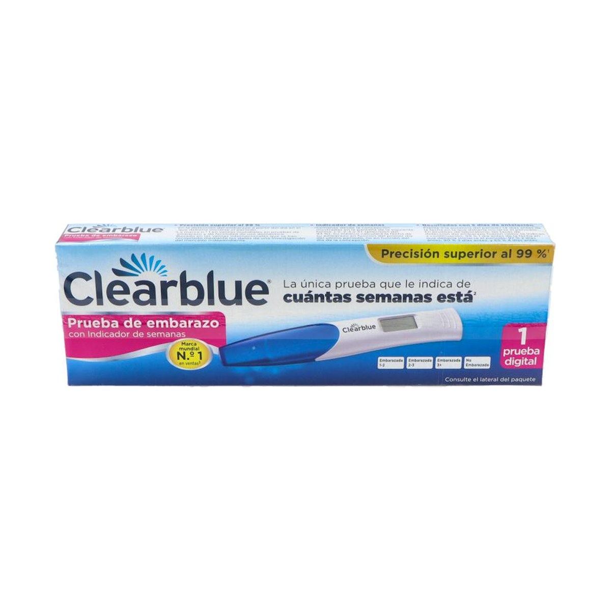 Clearblue Digital Test de Embarazo con Indicador de Semanas