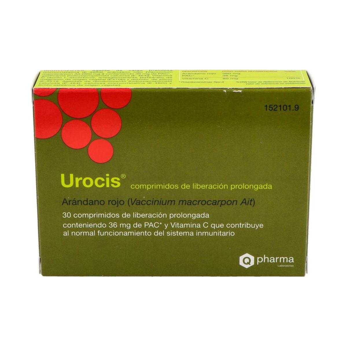 Urocis 360 mg 30 Comprimidos