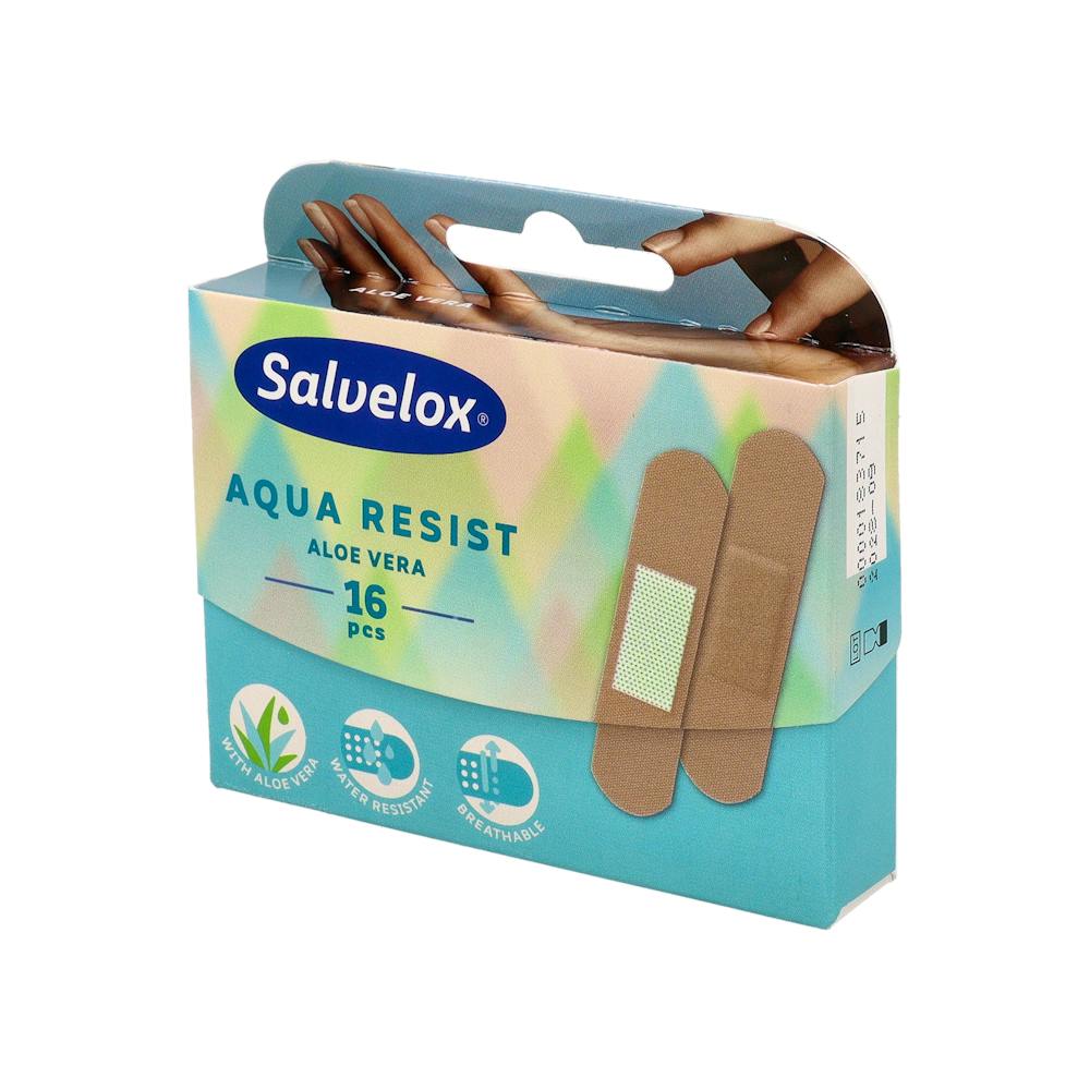 Salvelox Aqua Resist Aloe Vera Apósitos 19 x 72 mm 16 Unidades