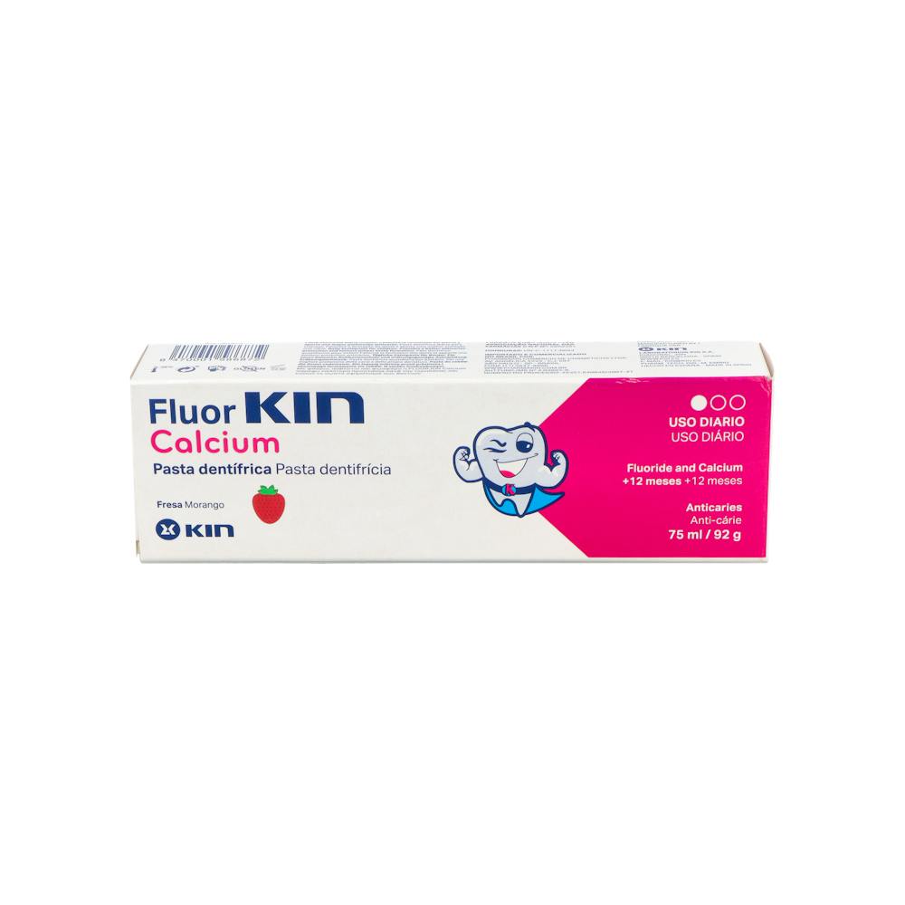 Fluor Kin Calcio Pasta Dentífrica 75 ml