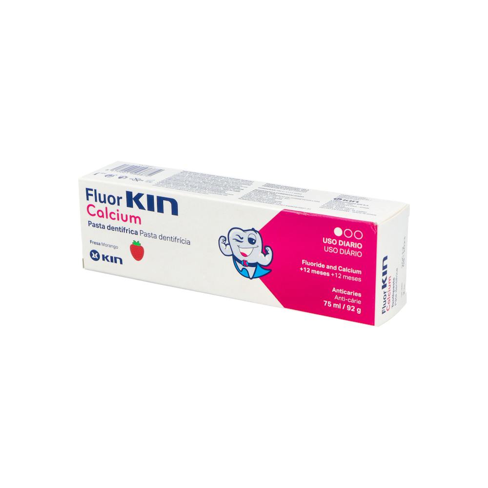 Fluor Kin Calcio Pasta Dentífrica 75 ml