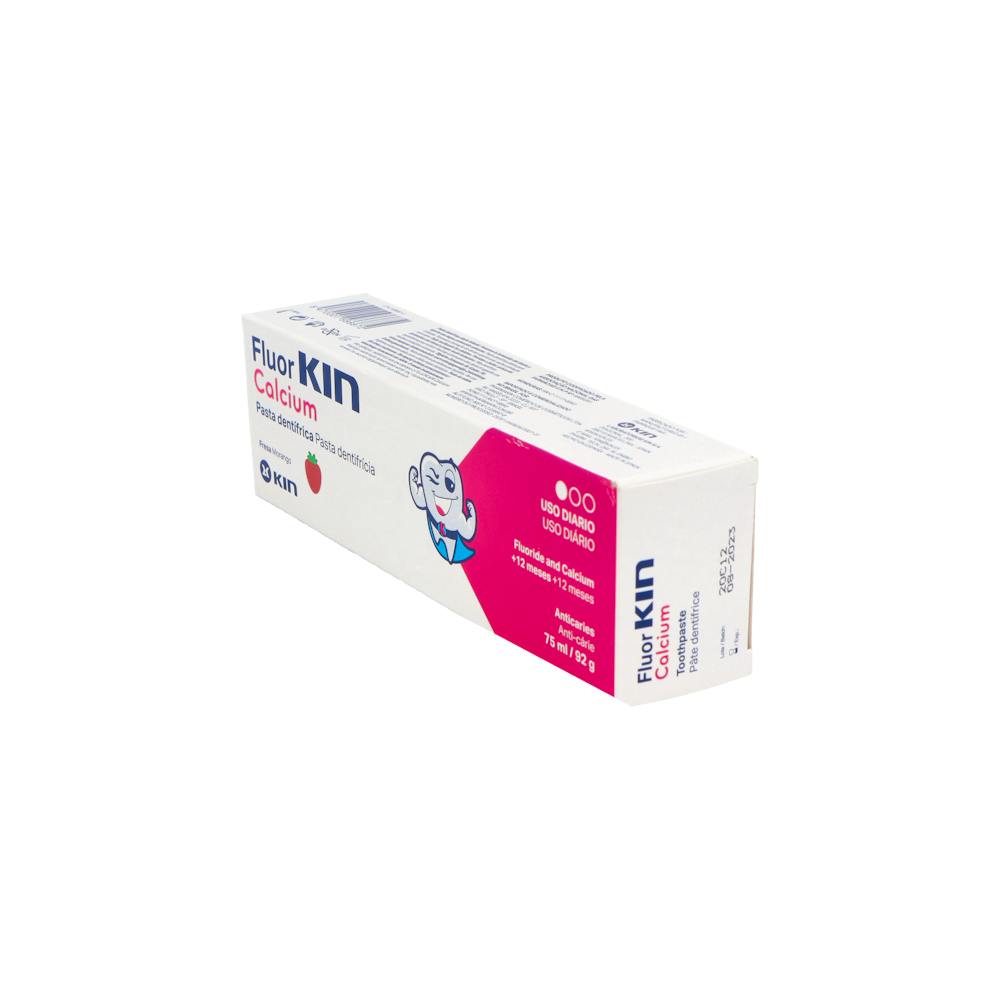 Fluor Kin Calcio Pasta Dentífrica 75 ml