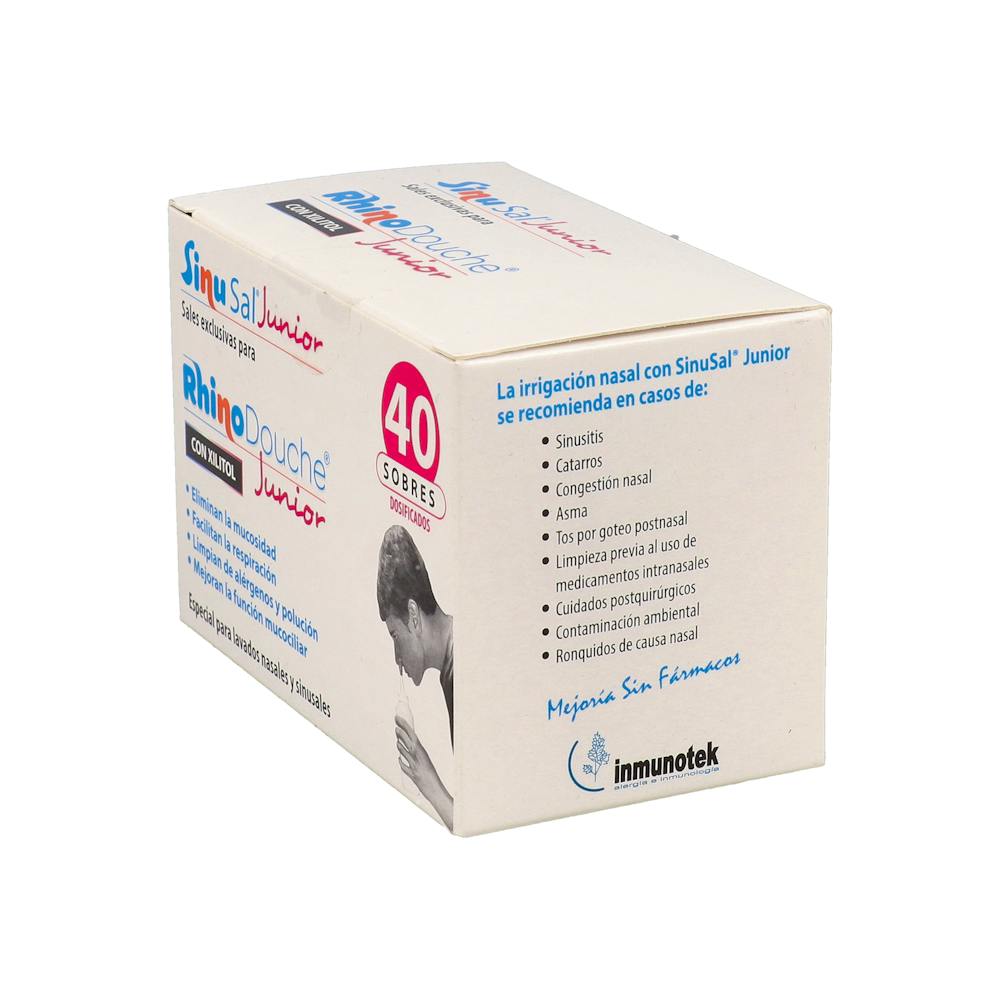 Rhinodouche Junior Sales Lavado Nasal 40 Sobres