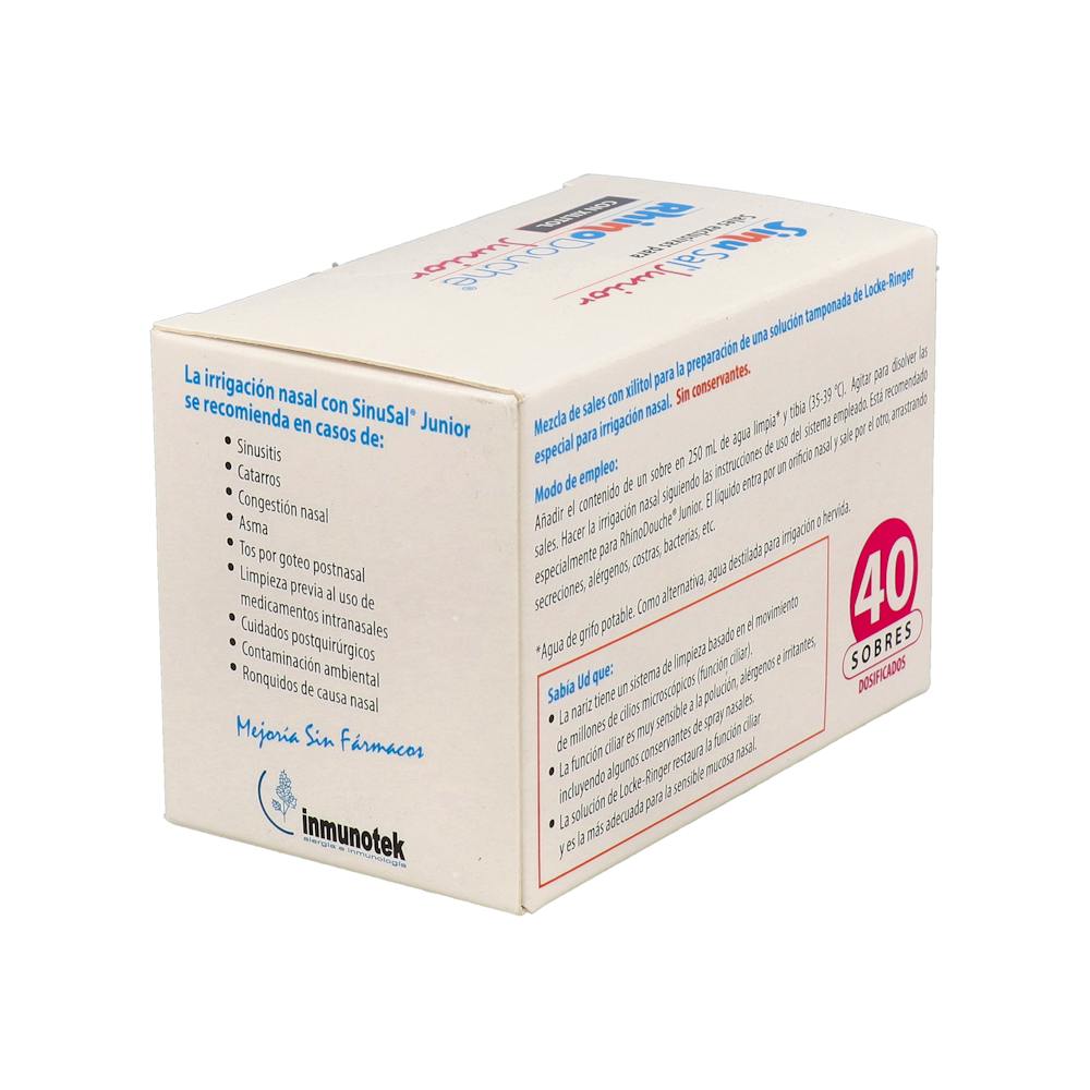 Rhinodouche Junior Sales Lavado Nasal 40 Sobres
