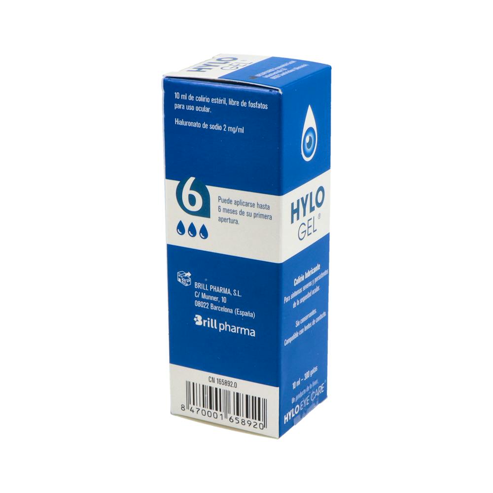 Hylo-Gel Colirio Hialuronato de Sodio 0,2 % 10 ml