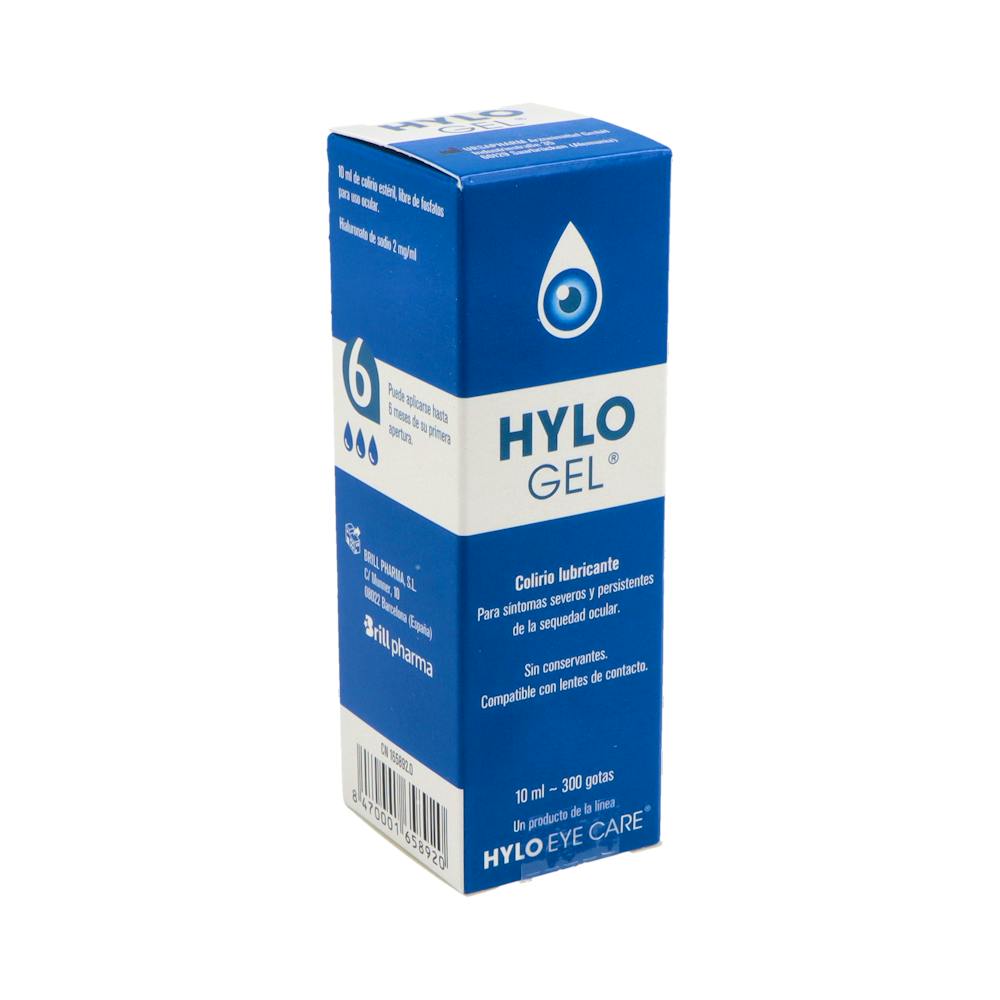 Hylo-Gel Colirio Hialuronato de Sodio 0,2 % 10 ml
