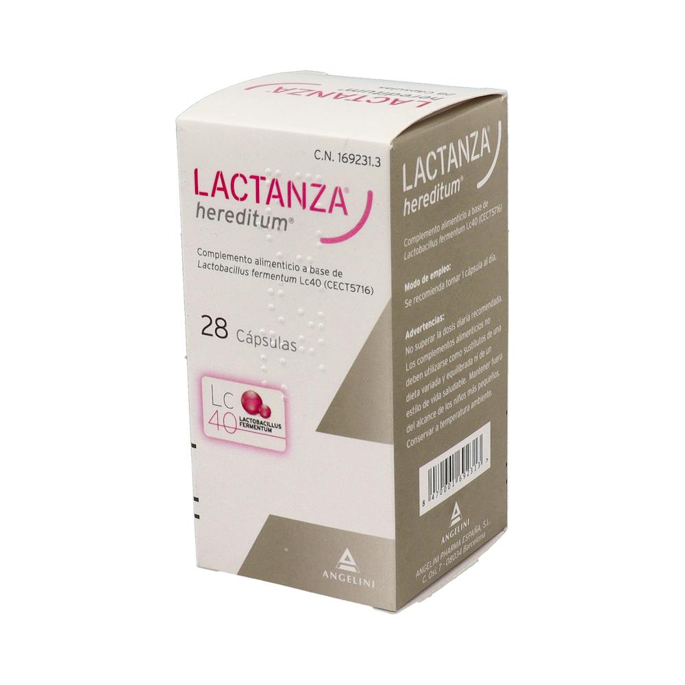 Lactanza Hereditum Probiótico Lactancia 28 Cápsulas