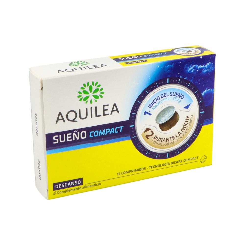 Aquilea Sueño 1,95 mg Melatonina 15 Comprimidos