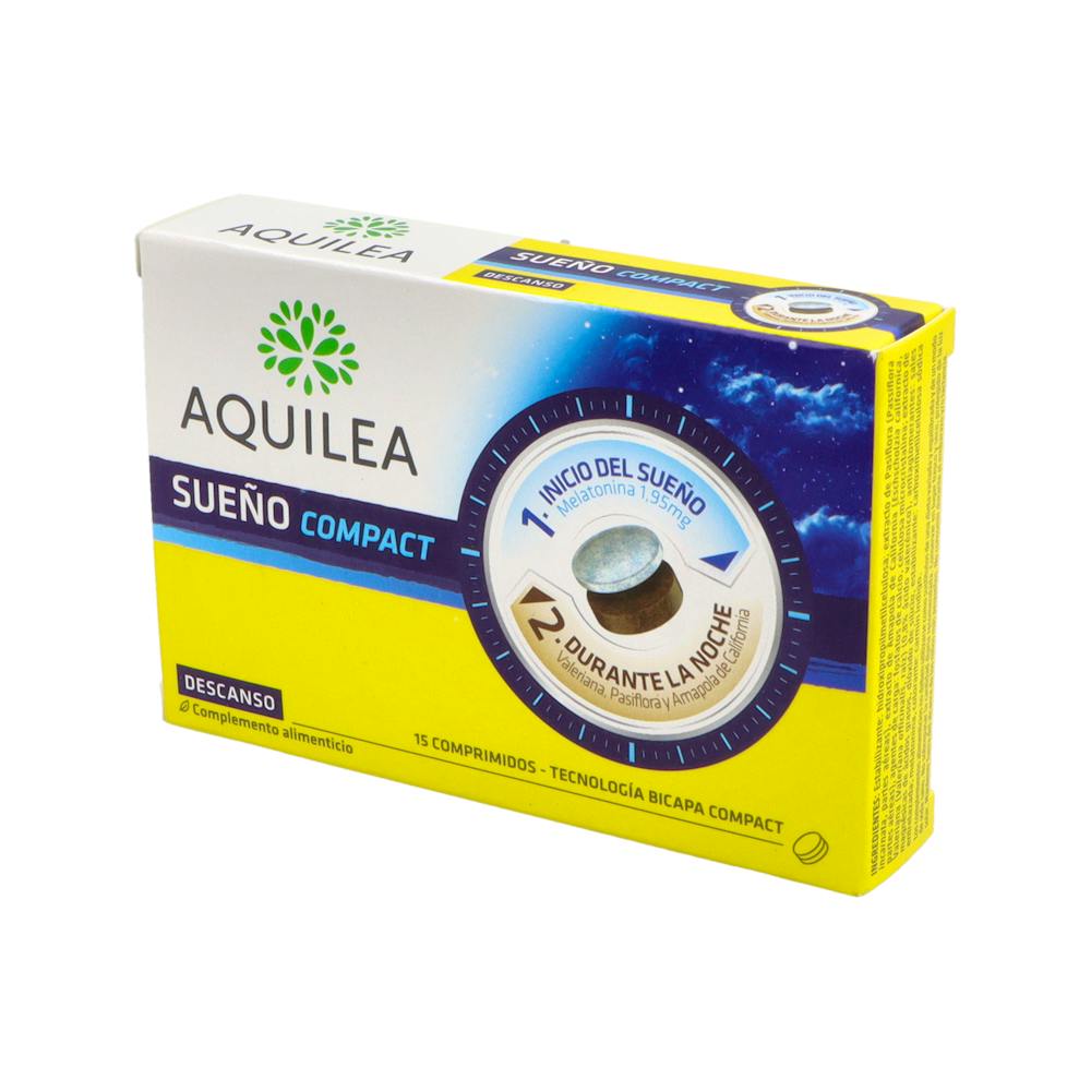 Aquilea Sueño 1,95 mg Melatonina 15 Comprimidos
