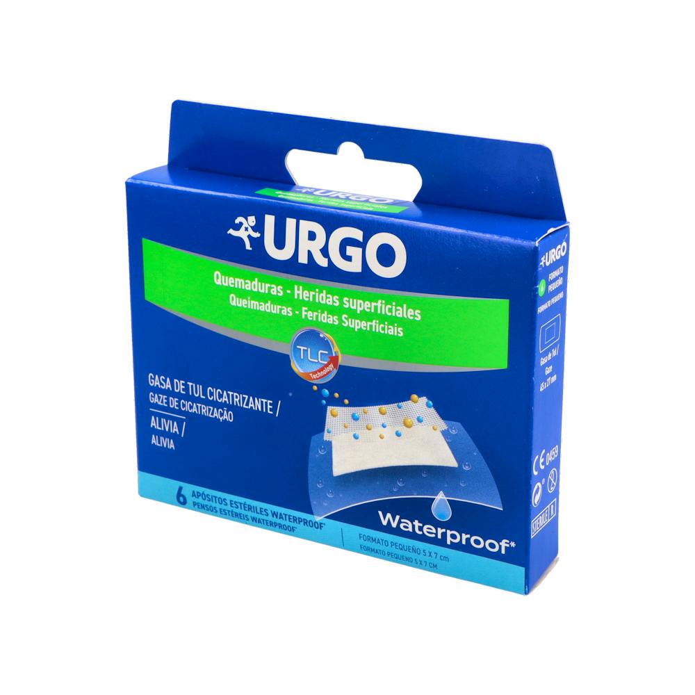 Urgo Quemaduras Waterproof Apósitos 7 x 5 cm 6 Unidades