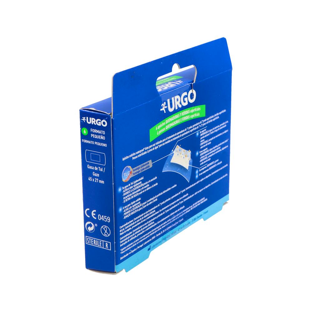 Urgo Quemaduras Waterproof Apósitos 7 x 5 cm 6 Unidades